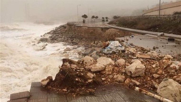 Violent Storm in Lebanon